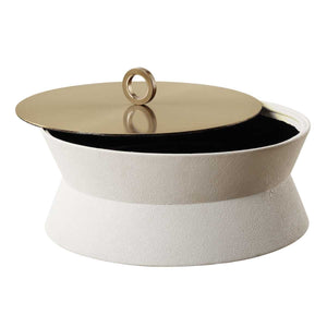 Luxe, Round Box - stylish home accessories to complete your decor | Image 4 | InSTYLE Home & Rugs