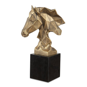Chiseled Horse Bust, Sculpture - decor accents and accessories for every room | Image 2 | InSTYLE Home & Rugs