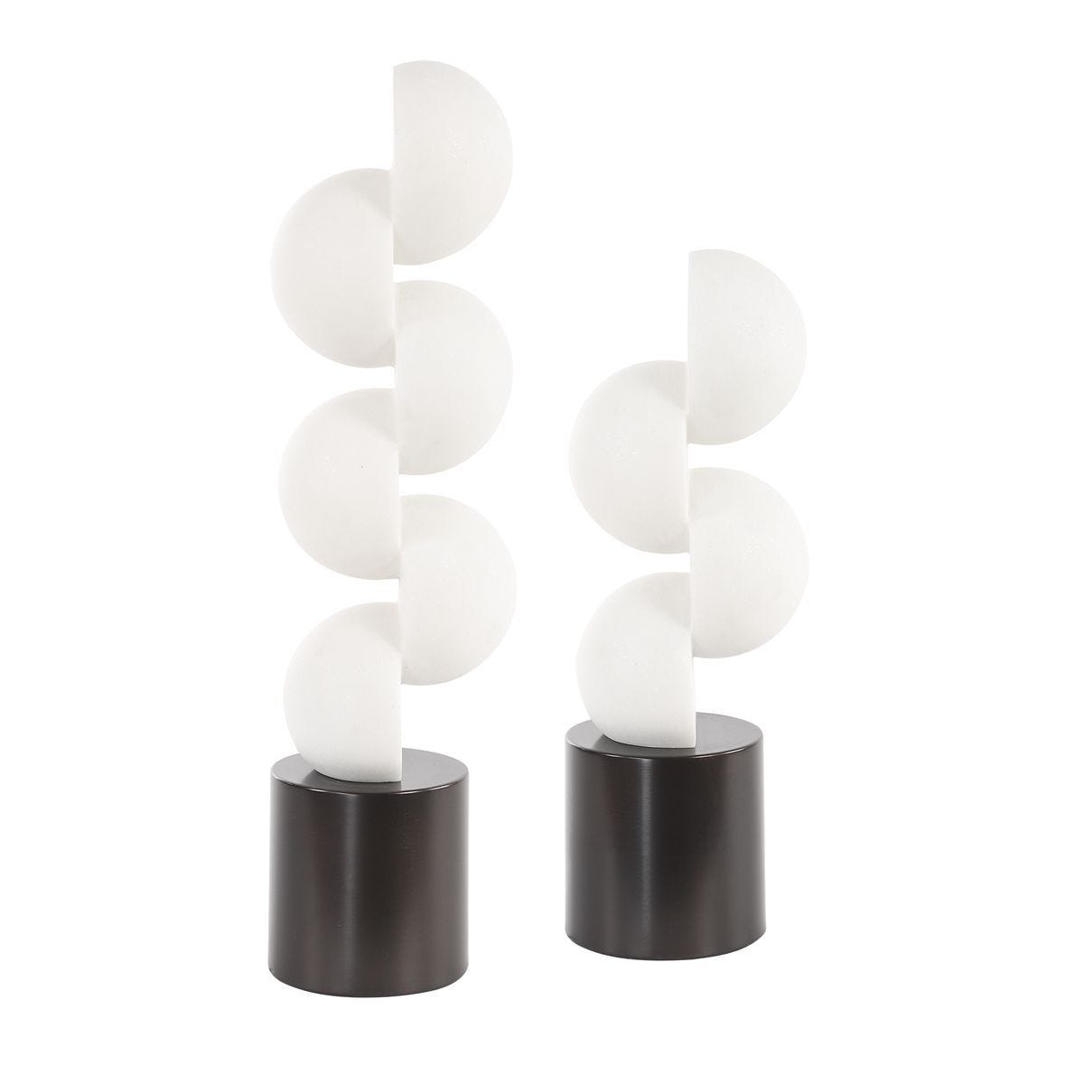 Symmetry Sculptures, S/2 - modern accessories for a personalized living space | Image 4 | InSTYLE Home & Rugs