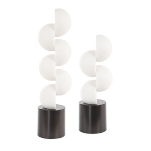Symmetry Sculptures, S/2 - modern accessories for a personalized living space | Image 4 | InSTYLE Home & Rugs