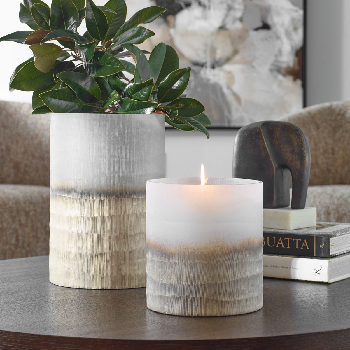 Ombra Vases, S/2 - decor accents and accessories for every room | Image 1 | InSTYLE Home & Rugs