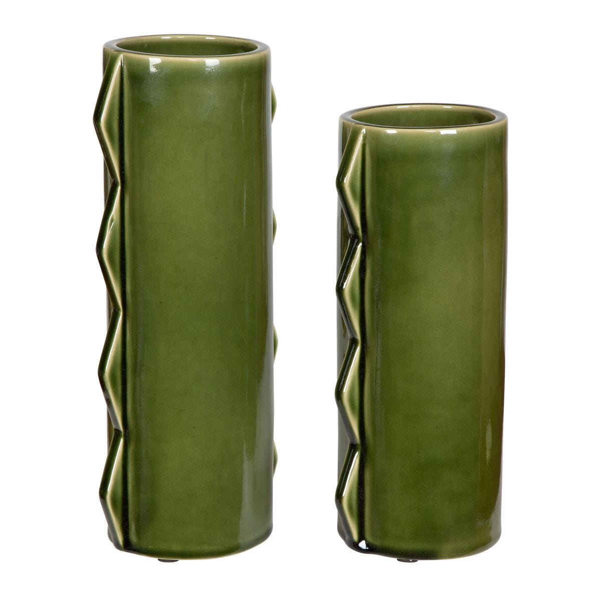 Meander Indoor-Outdoor Vases, S/2 - decor accents and accessories for every room | Image 3 | InSTYLE Home & Rugs