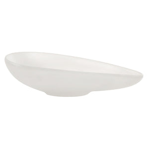 Marchena Bowl, White - modern decorative bowl for displaying fruit or decorative items | Image 4 | InSTYLE Home & Rugs