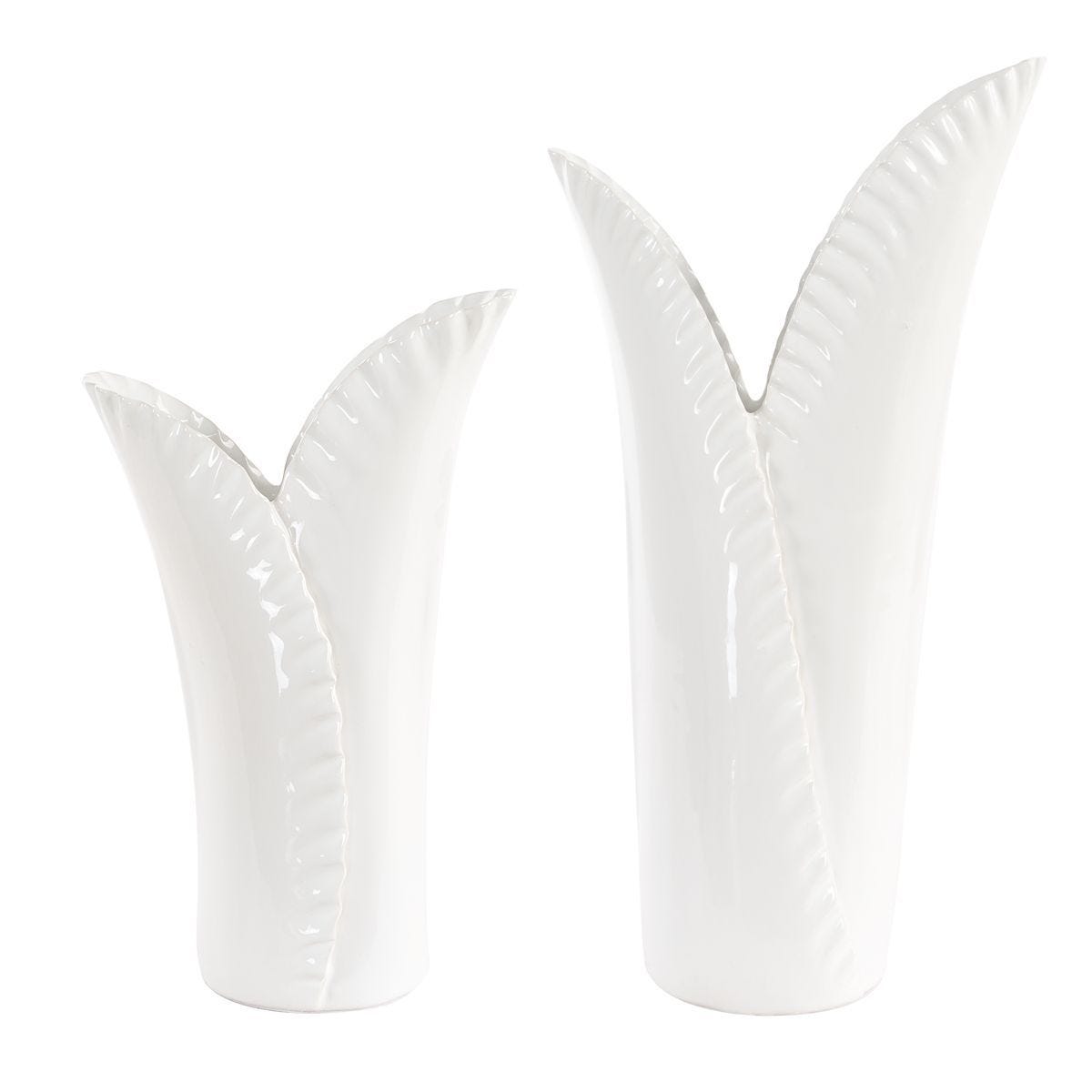 Leafscape Vases, S/2 - stylish home accessories to complete your decor | Image 4 | InSTYLE Home & Rugs