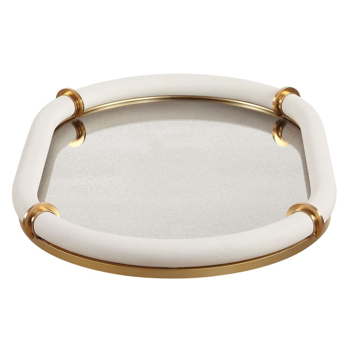 Cyprus, Oval Tray - stylish tray to organize and display your favorite items | Image 7 | InSTYLE Home & Rugs