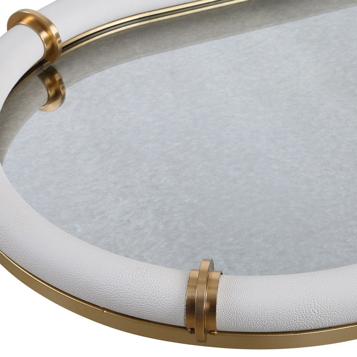 Cyprus, Oval Tray - stylish tray to organize and display your favorite items | Image 9 | InSTYLE Home & Rugs