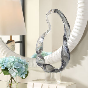 Luminous Twist Sculpture - modern accessories for a personalized living space | Image 3 | InSTYLE Home & Rugs