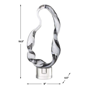 Luminous Twist Sculpture - modern accessories for a personalized living space | Image 7 | InSTYLE Home & Rugs