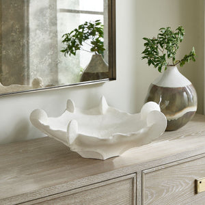 Coral Mirage Indoor-Outdoor Bowl - elegant decorative bowl for a unique centerpiece in any room | Image 3 | InSTYLE Home & Rugs