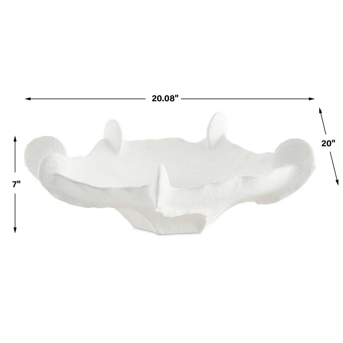 Coral Mirage Indoor-Outdoor Bowl - elegant decorative bowl for a unique centerpiece in any room | Image 9 | InSTYLE Home & Rugs