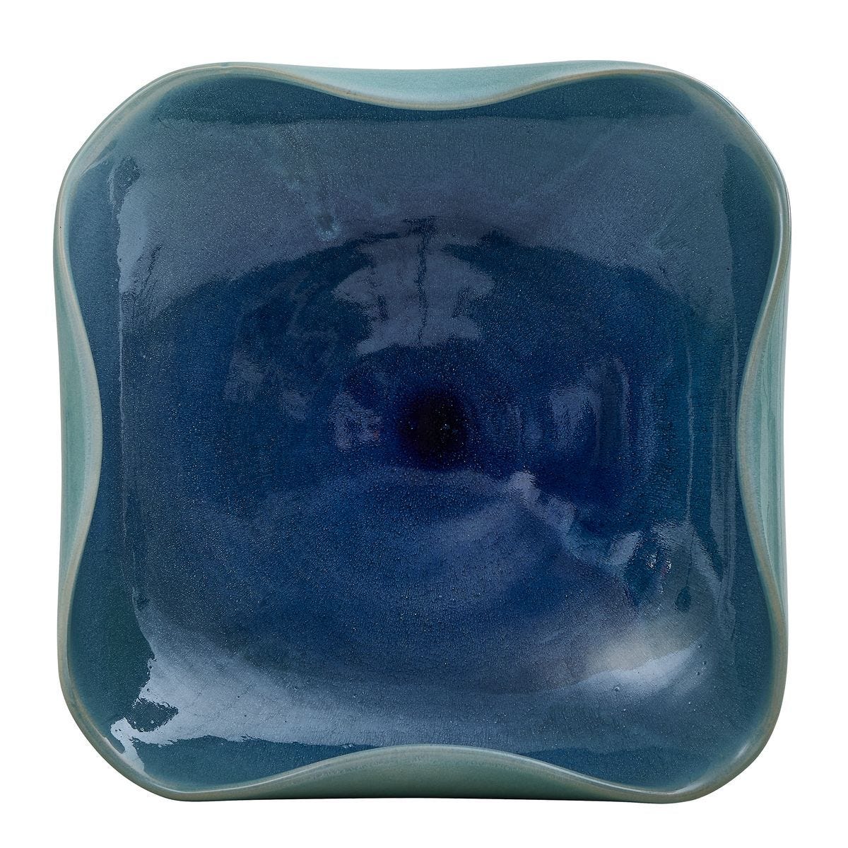 Blue Lagoon Indoor-Outdoor Bowl - modern decorative bowl for displaying fruit or decorative items | Image 6 | InSTYLE Home & Rugs