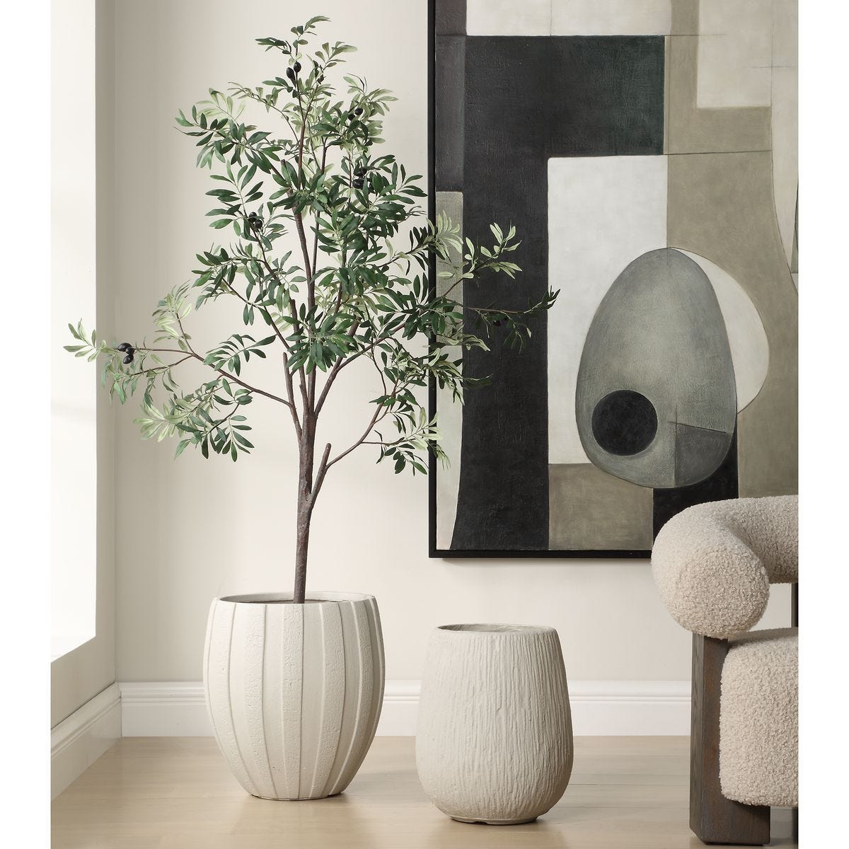 Rustic Ridge Indoor-Outdoor Planter - modern outdoor planter for gardens and patios | Image 4 | InSTYLE Home & Rugs