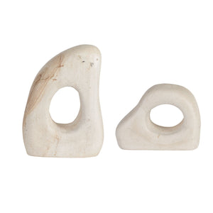 Stone Flow Indoor-Outdoor Sculptures, S/2 - modern accessories for a personalized living space | Image 5 | InSTYLE Home & Rugs