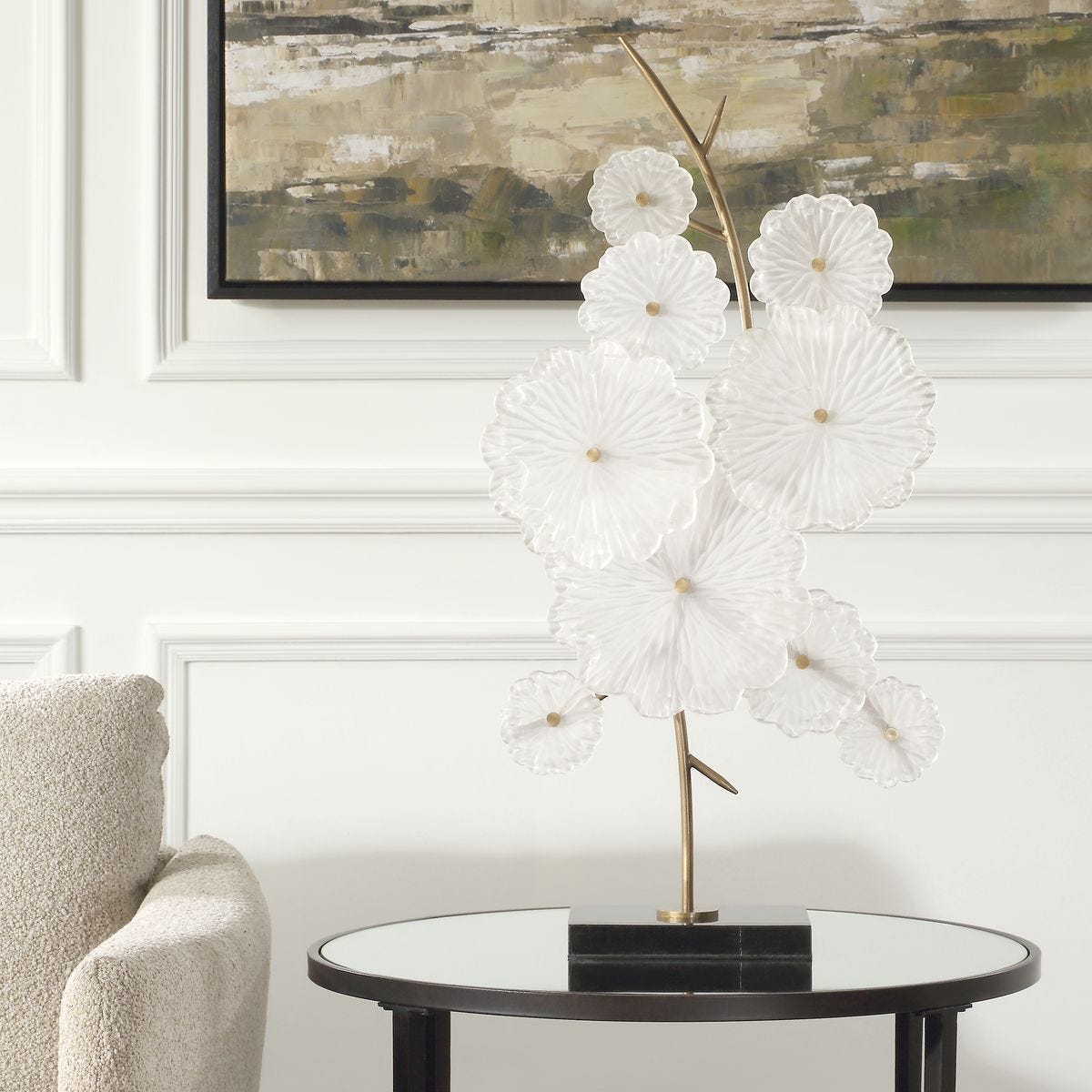 Glass Garden Sculpture - decor accents and accessories for every room | Image 3 | InSTYLE Home & Rugs