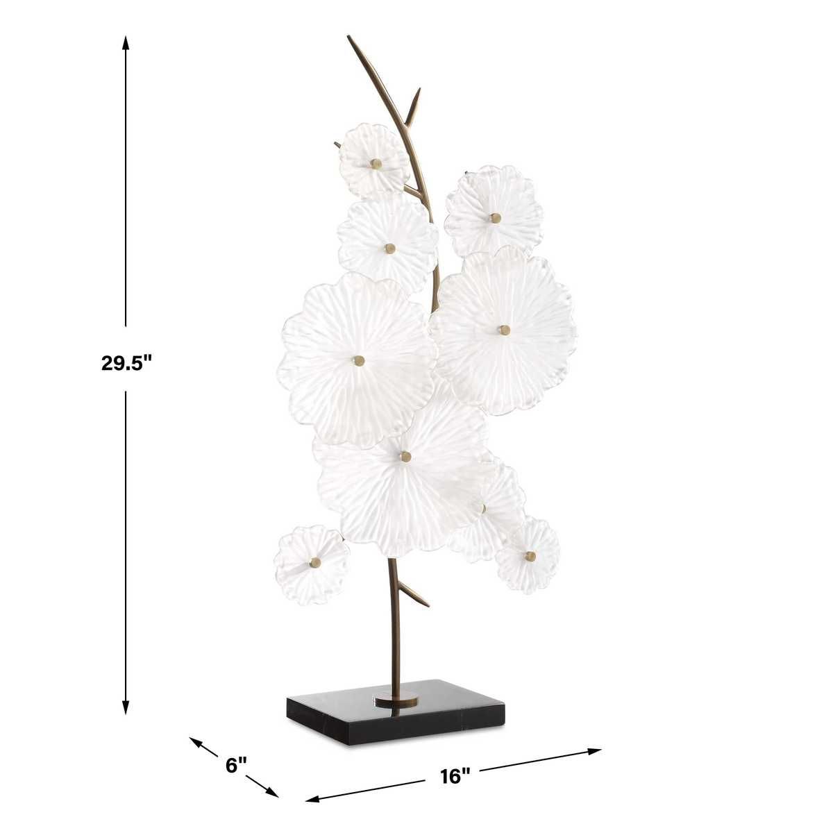 Glass Garden Sculpture - decor accents and accessories for every room | Image 9 | InSTYLE Home & Rugs