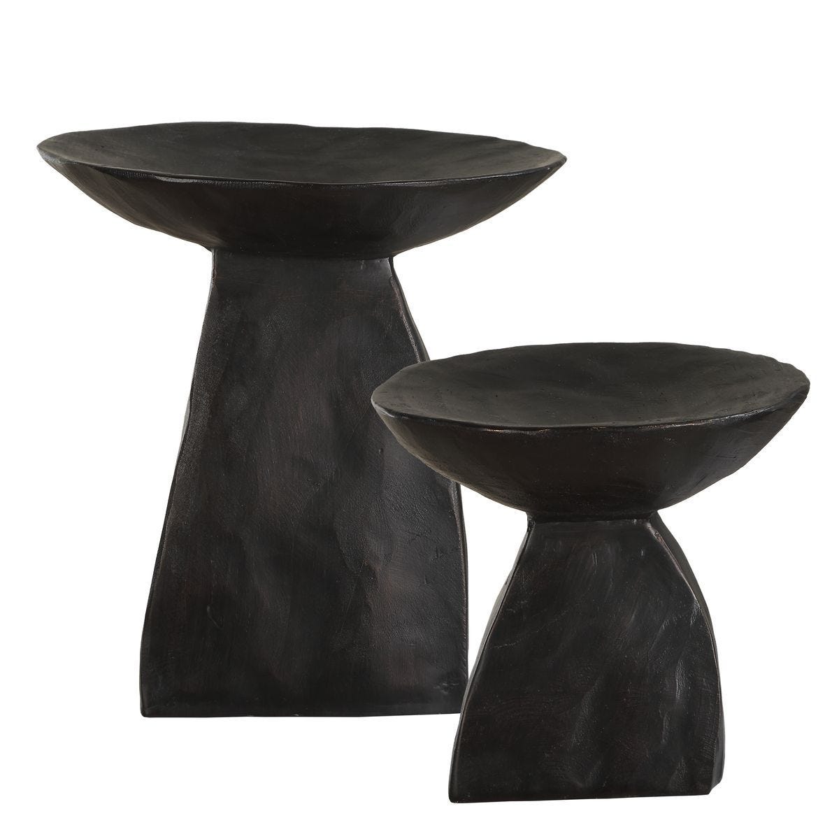 Shadow Pedestal Bowls, S/2 - decor accents and accessories for every room | Image 4 | InSTYLE Home & Rugs