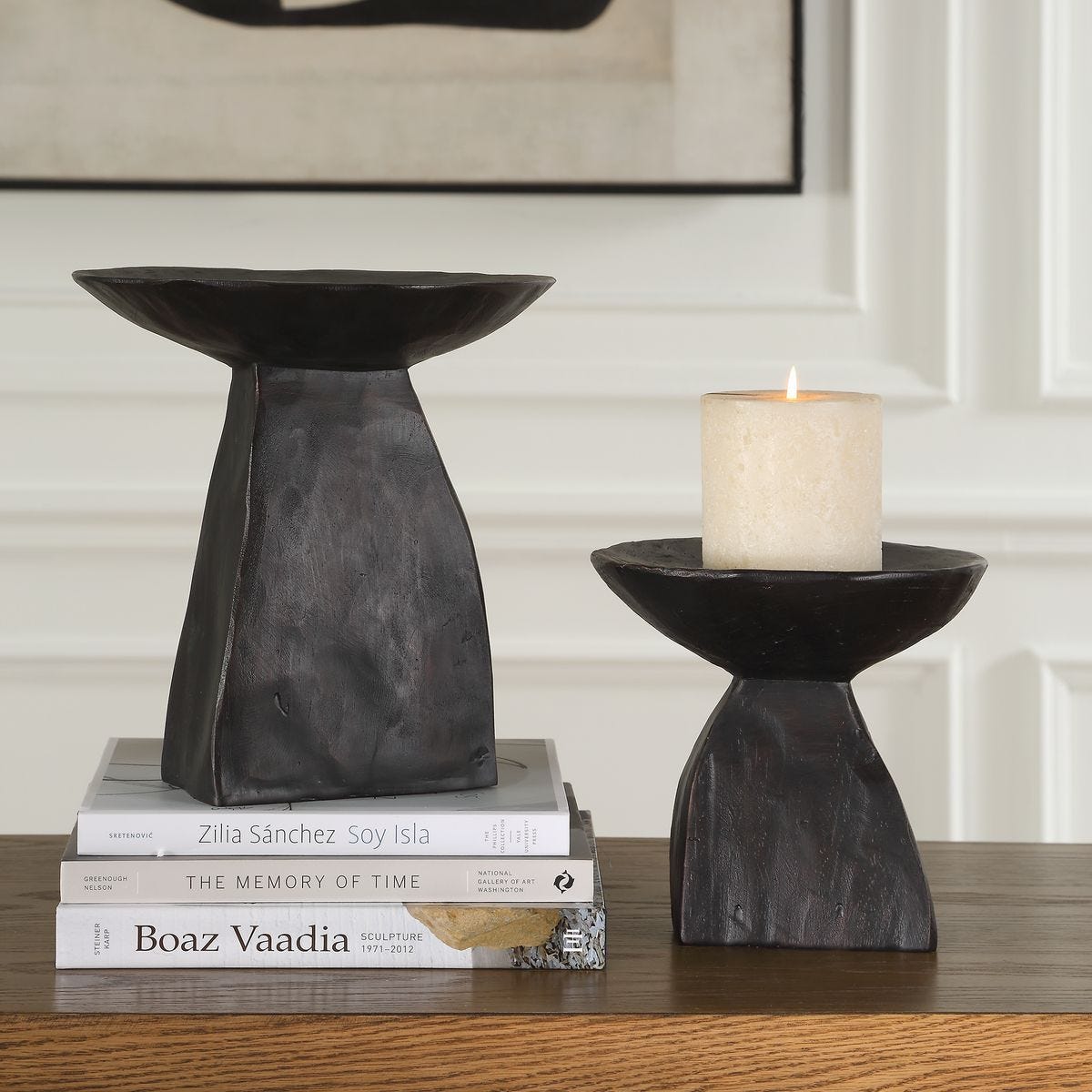 Shadow Pedestal Bowls, S/2 - decor accents and accessories for every room | Image 1 | InSTYLE Home & Rugs