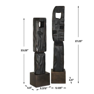 Cipher Totems, S/2 - decor accents and accessories for every room | Image 7 | InSTYLE Home & Rugs