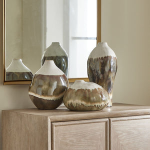 Earthflow Indoor-Outdoor Vases, S/3 - decor accents and accessories for every room | Image 3 | InSTYLE Home & Rugs