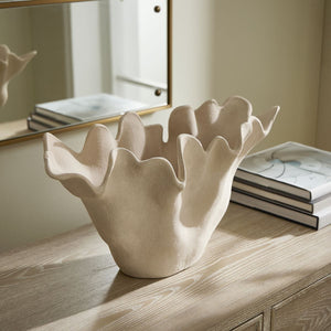 Sand Dune Indoor-Outdoor Bowl - modern decorative bowl for displaying fruit or decorative items | Image 3 | InSTYLE Home & Rugs