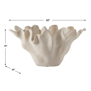 Sand Dune Indoor-Outdoor Bowl - modern decorative bowl for displaying fruit or decorative items | Image 7 | InSTYLE Home & Rugs