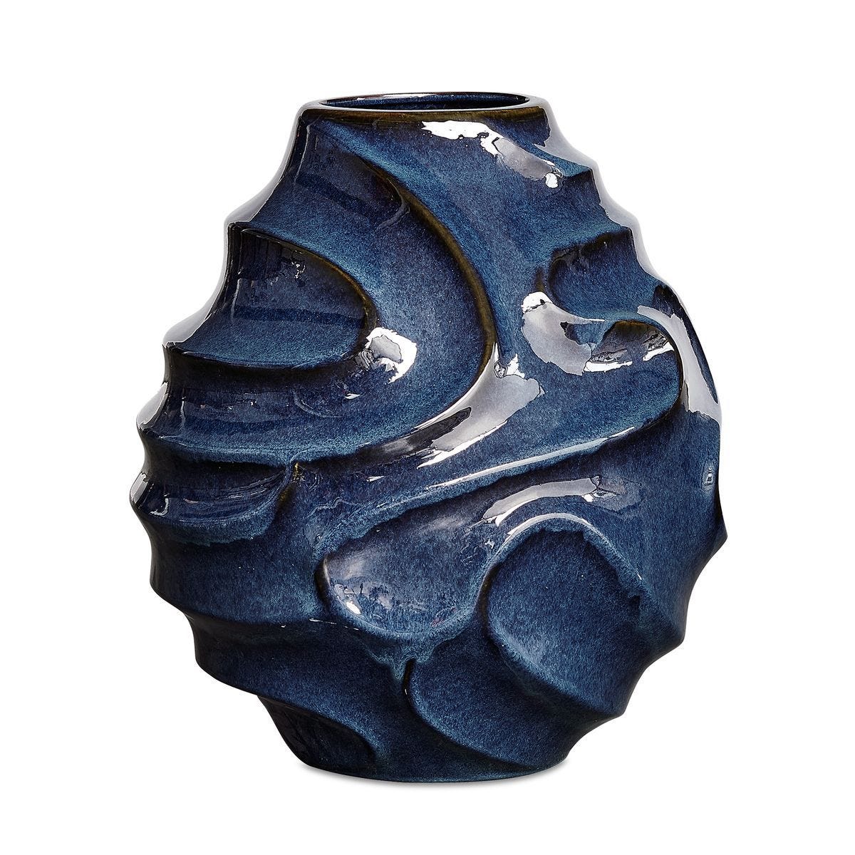 Helix Swirl Indoor-Outdoor Vase - elegant vase for adding a touch of style to any room | Image 2 | InSTYLE Home & Rugs