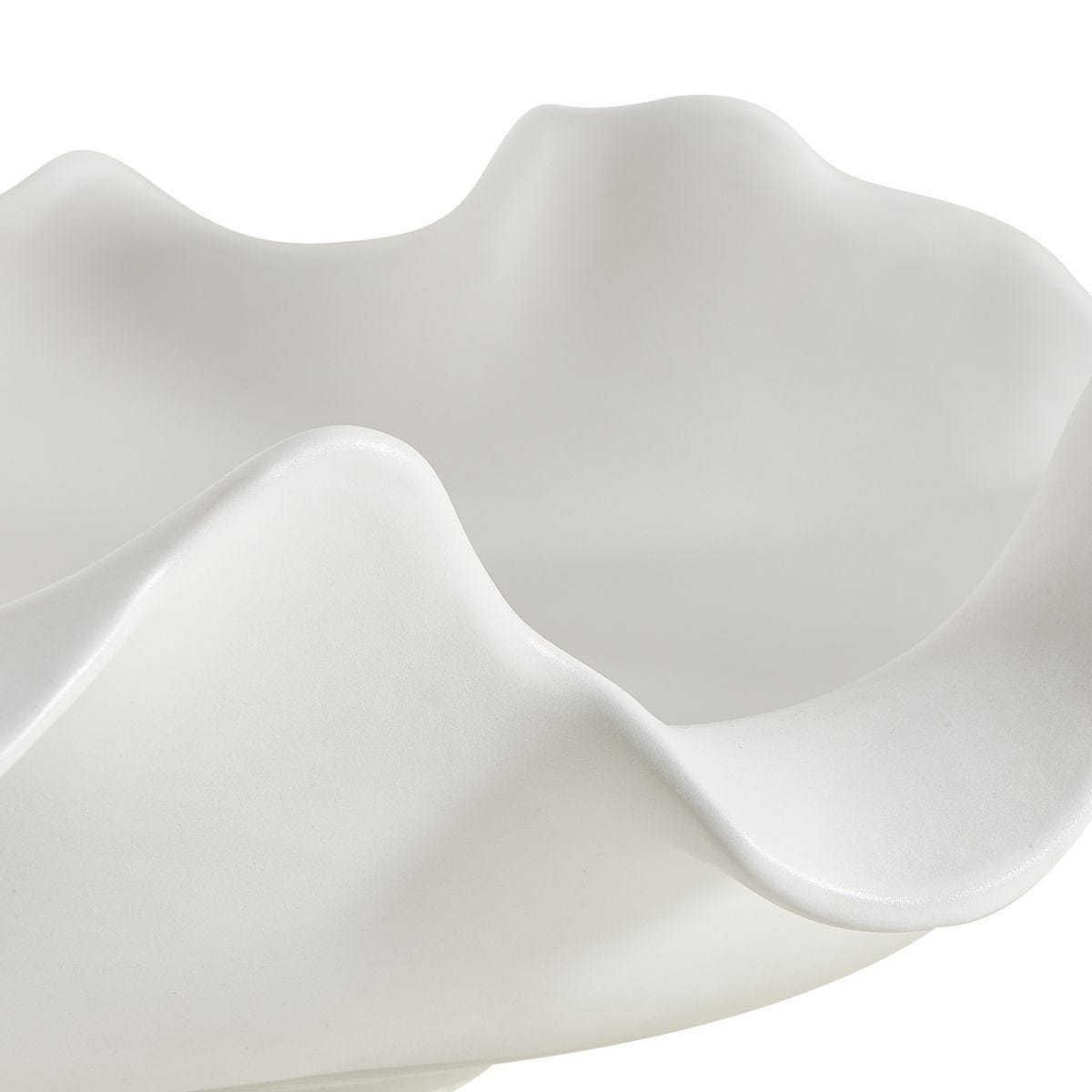 Wave Crest Indoor-Outdoor Bowl - elegant decorative bowl for a unique centerpiece in any room | Image 7 | InSTYLE Home & Rugs
