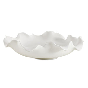 Wave Crest Indoor-Outdoor Bowl - elegant decorative bowl for a unique centerpiece in any room | Image 2 | InSTYLE Home & Rugs