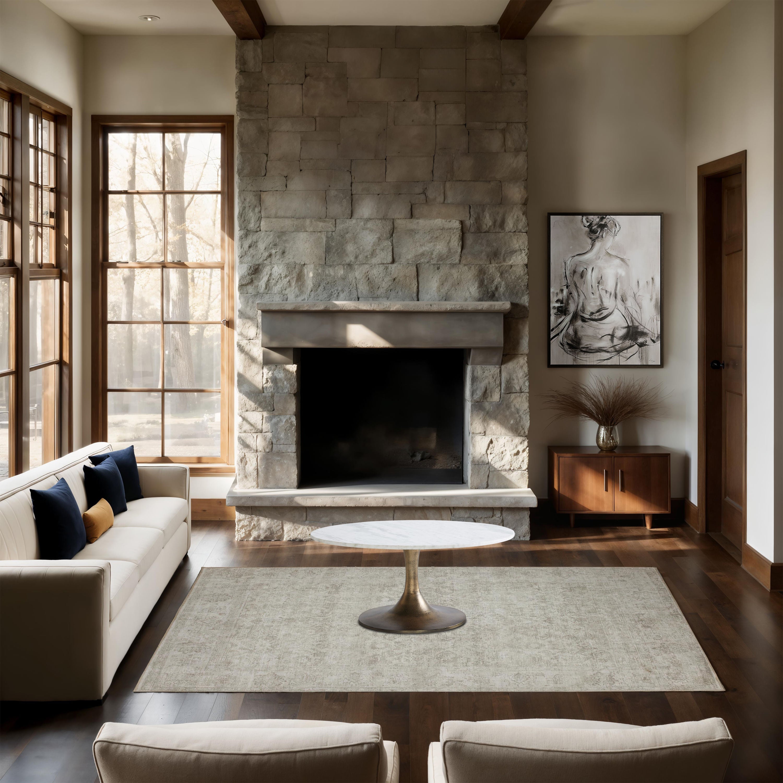 Chloe RCHL-31182 - durable rug perfect for high-traffic areas and stylish interiors | Image 4 | InSTYLE Home & Rugs
