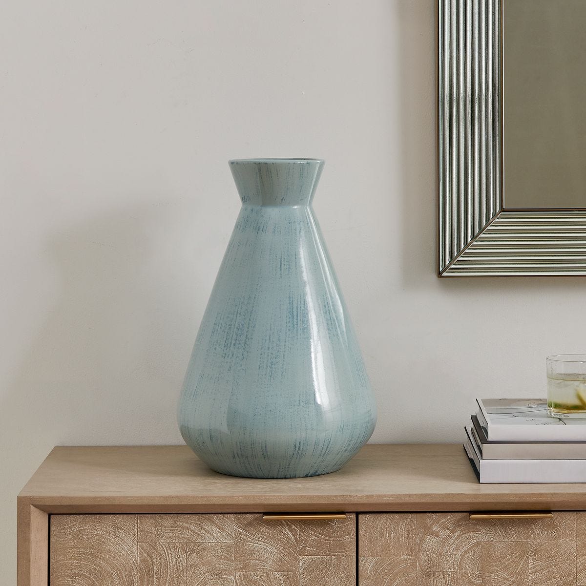Flare Spire Indoor-Outdoor Vase - elegant vase for adding a touch of style to any room | Image 3 | InSTYLE Home & Rugs