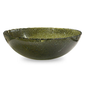 Veridian Shimmer Bowl - elegant decorative bowl for a unique centerpiece in any room | Image 2 | InSTYLE Home & Rugs