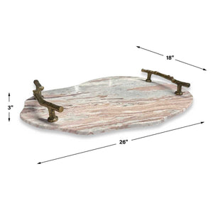 Stone and Twig Indoor-Outdoor Tray - stylish tray to organize and display your favorite items | Image 7 | InSTYLE Home & Rugs