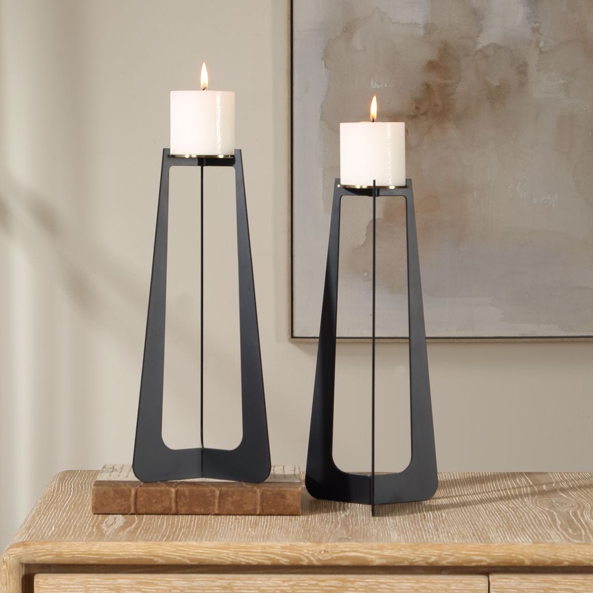 Columnar Candleholders, S/2 - decor accents and accessories for every room | Image 1 | InSTYLE Home & Rugs