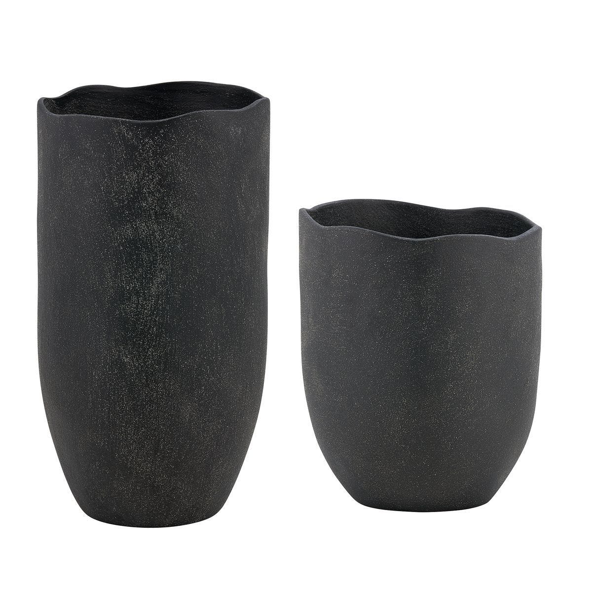 Komorebi Indoor-Outdoor Vases, S/2 - stylish home accessories to complete your decor | Image 3 | InSTYLE Home & Rugs