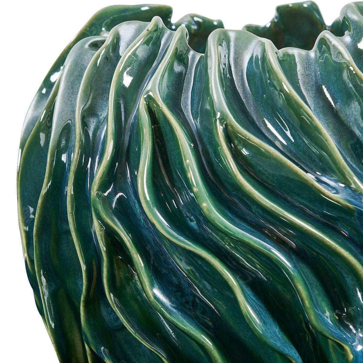 Veridian Ridge Indoor-Outdoor Vases, S/2 - decor accents and accessories for every room | Image 4 | InSTYLE Home & Rugs