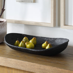 Ember Weave Indoor-Outdoor Bowl - modern decorative bowl for displaying fruit or decorative items | Image 1 | InSTYLE Home & Rugs