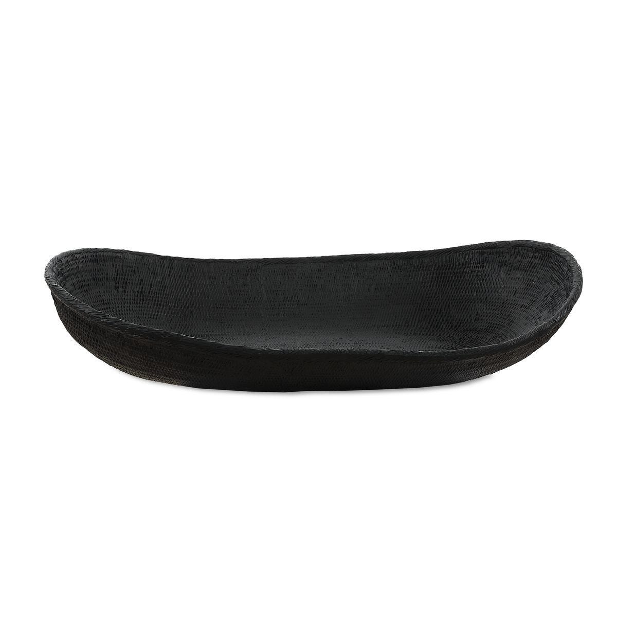 Ember Weave Indoor-Outdoor Bowl - modern decorative bowl for displaying fruit or decorative items | Image 2 | InSTYLE Home & Rugs