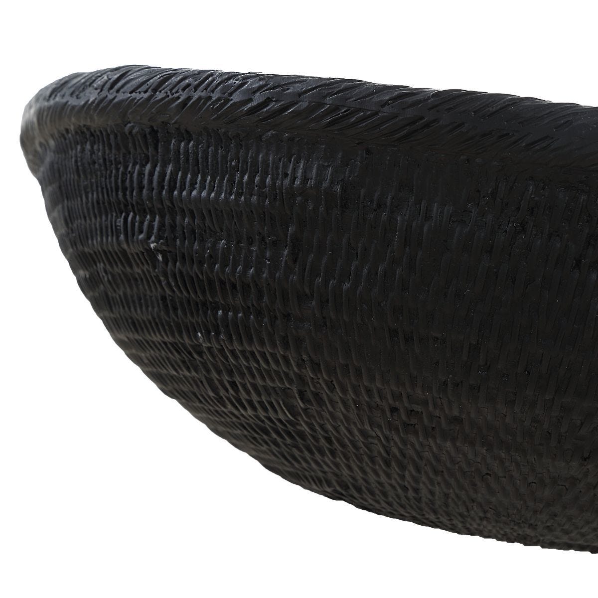 Ember Weave Indoor-Outdoor Bowl - modern decorative bowl for displaying fruit or decorative items | Image 9 | InSTYLE Home & Rugs