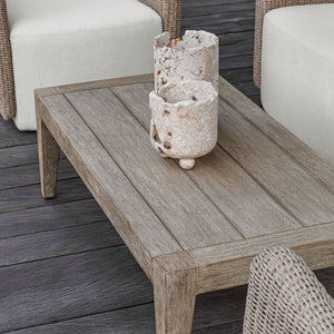Quarried Stone Indoor-Outdoor Candleholders, S/2 - decor accents and accessories for every room | Image 9 | InSTYLE Home & Rugs