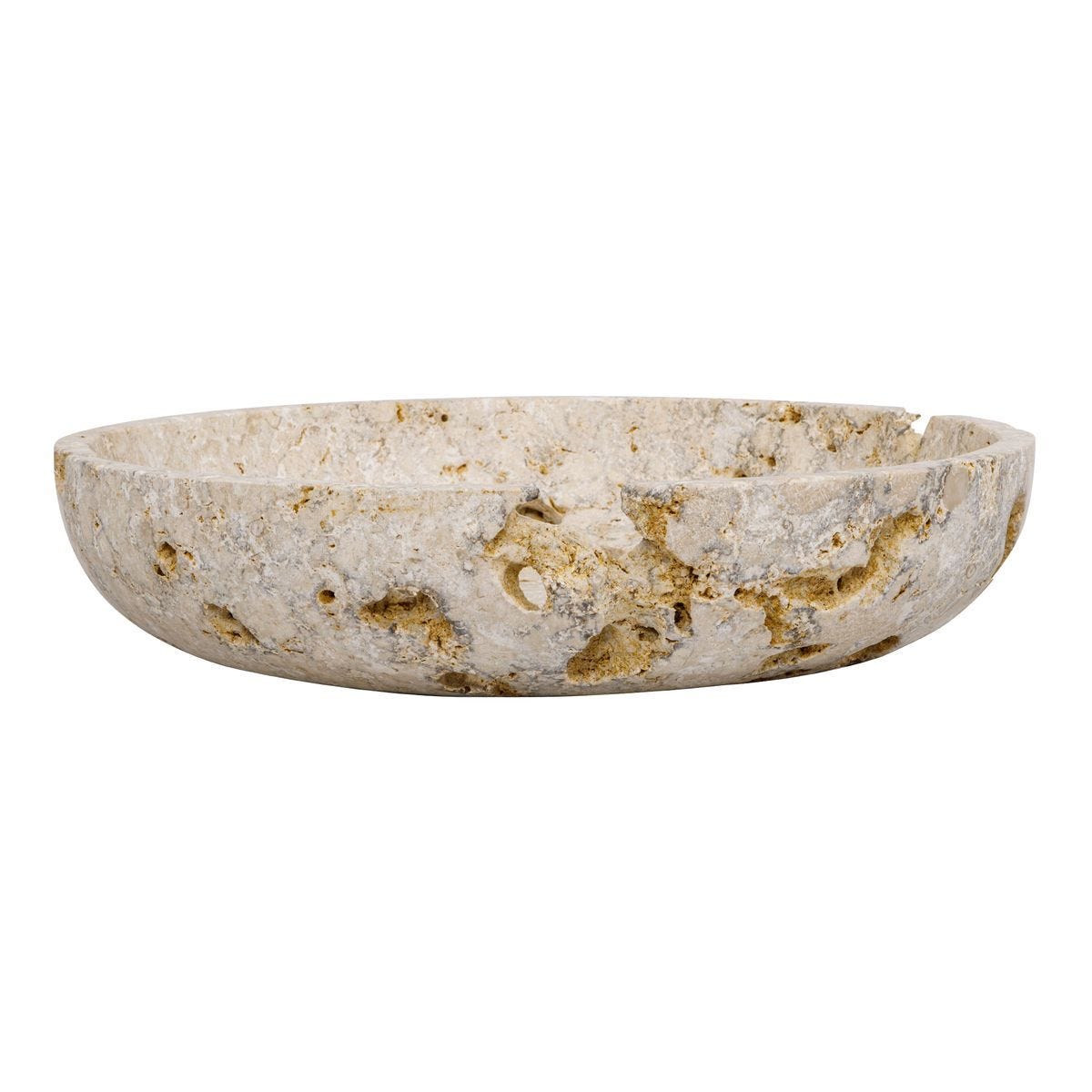 Quarried Stone Indoor-Outdoor Bowl - elegant decorative bowl for a unique centerpiece in any room | Image 10 | InSTYLE Home & Rugs