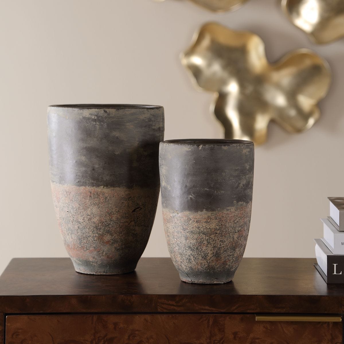 Emberwash Planters, S/2 - modern accessories for a personalized living space | Image 1 | InSTYLE Home & Rugs