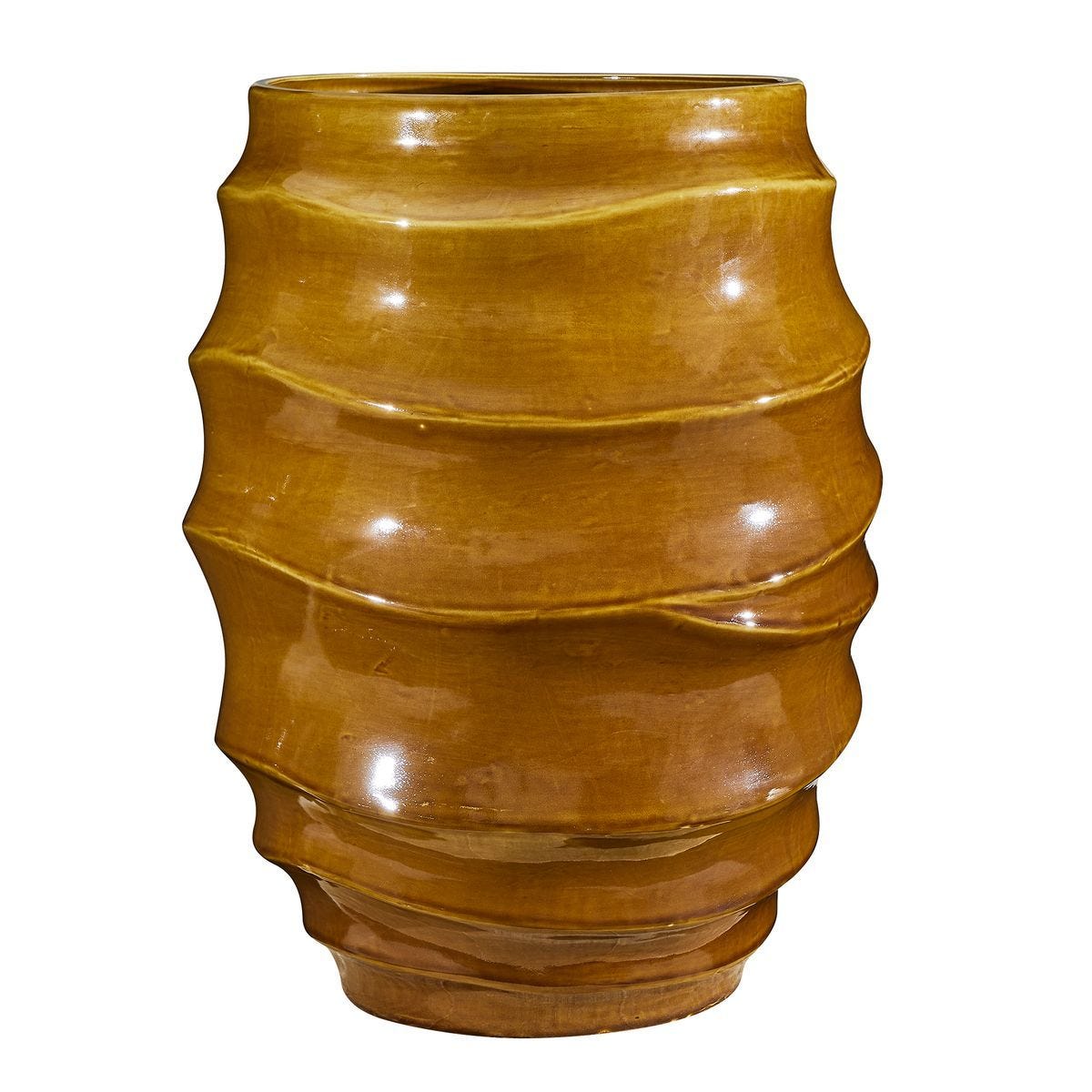 Canyon Wave Indoor-Outdoor Planter - decorative indoor planter for houseplants | Image 4 | InSTYLE Home & Rugs