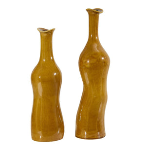 Sienna Flow Indoor-Outdoor Bottle Vases, S/2 - modern accessories for a personalized living space | Image 4 | InSTYLE Home & Rugs