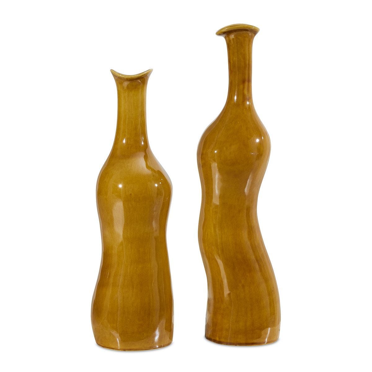 Sienna Flow Indoor-Outdoor Bottle Vases, S/2 - modern accessories for a personalized living space | Image 2 | InSTYLE Home & Rugs