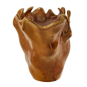 Amber Tide Indoor-Outdoor Bowl - elegant decorative bowl for a unique centerpiece in any room | Image 5 | InSTYLE Home & Rugs