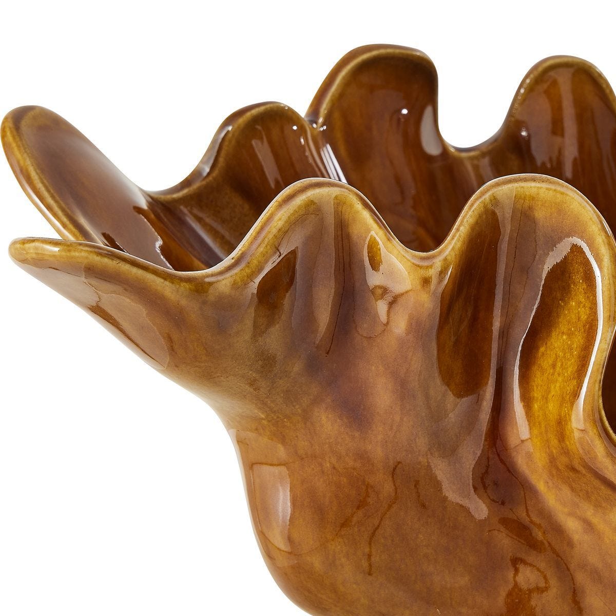 Amber Tide Indoor-Outdoor Bowl - elegant decorative bowl for a unique centerpiece in any room | Image 6 | InSTYLE Home & Rugs