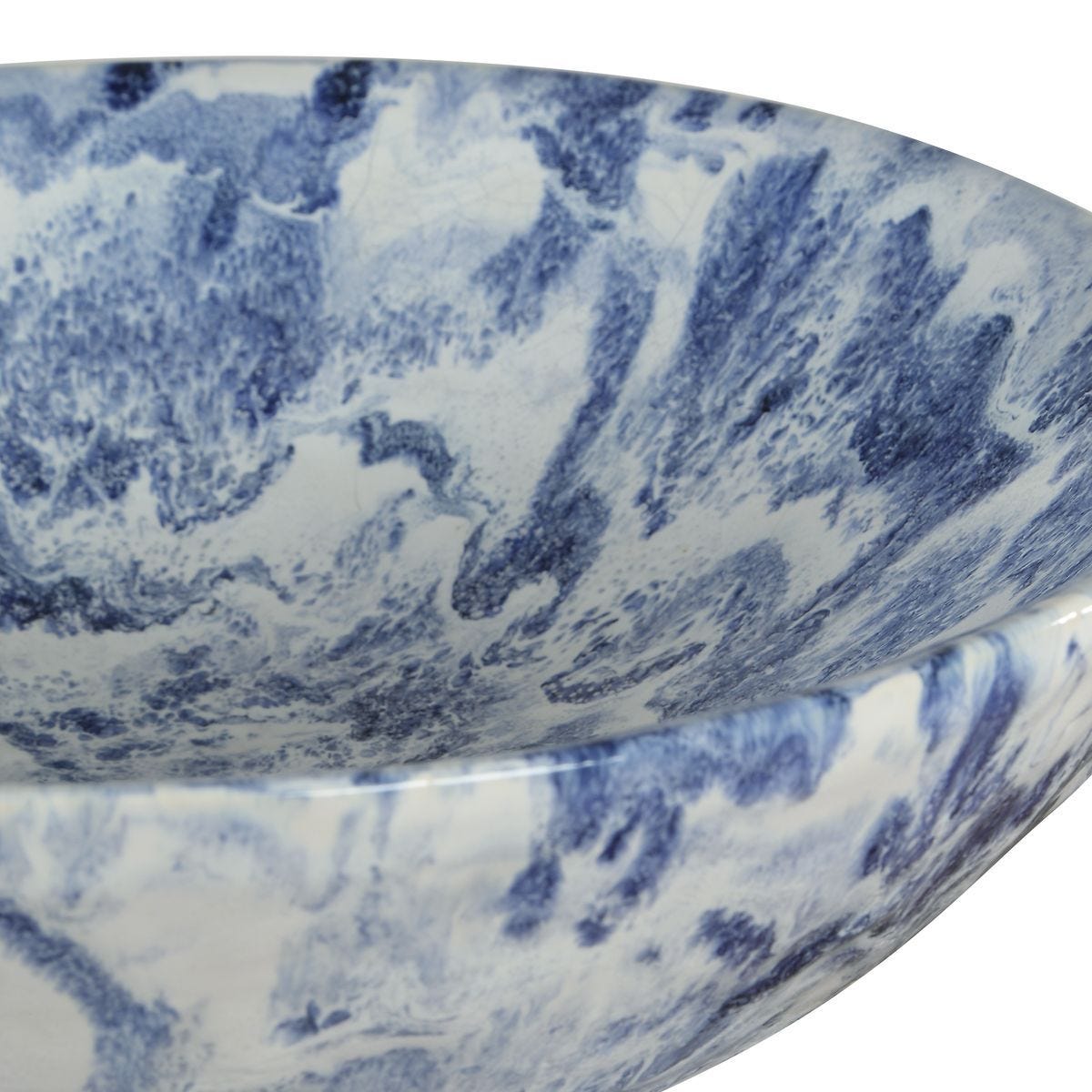 Indigo Marble Pedestal Bowl - stylish decorative bowl to enhance your home decor | Image 5 | InSTYLE Home & Rugs