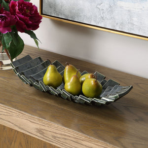 Harbor Ridge Bowl - elegant decorative bowl for a unique centerpiece in any room | Image 3 | InSTYLE Home & Rugs