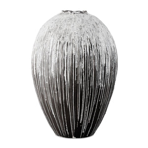 Chocolate Cascade Indoor-Outdoor Vase - elegant vase for adding a touch of style to any room | Image 1 | InSTYLE Home & Rugs