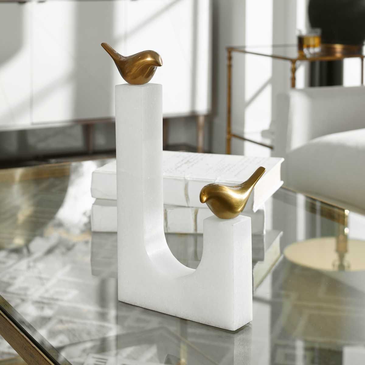 Songbirds Sculpture - modern accessories for a personalized living space | Image 1 | InSTYLE Home & Rugs
